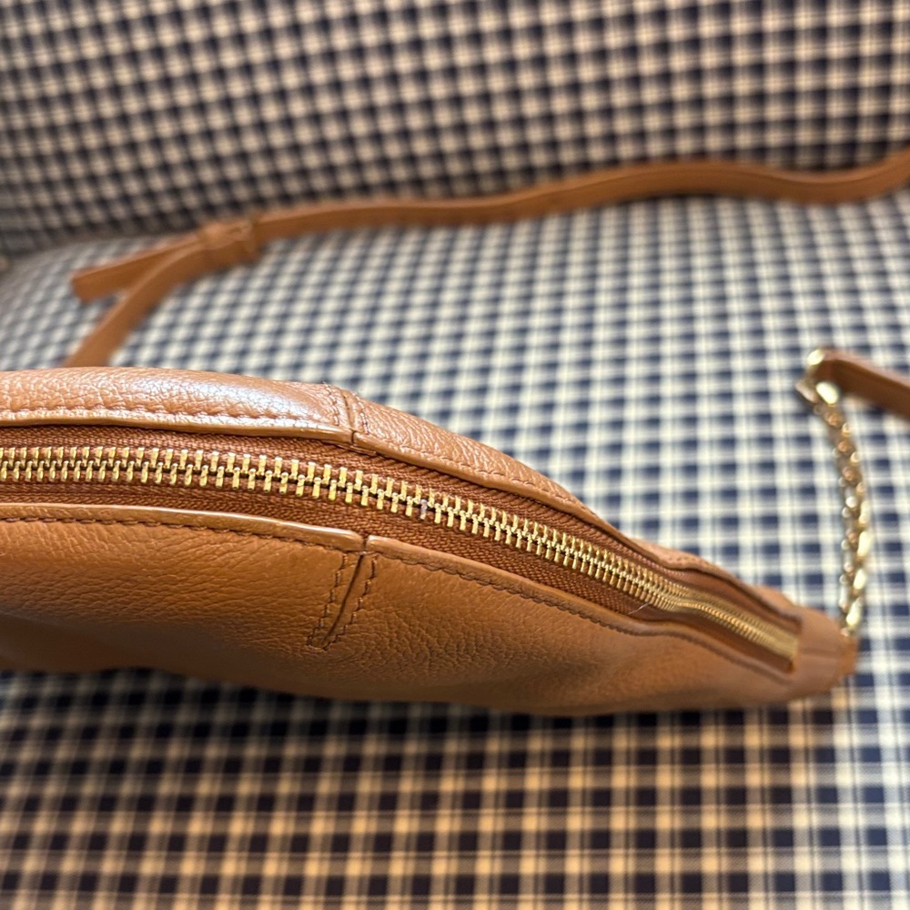 Tory Burch Ivy Tan Leather convertible Shoulder Bag - Picture 6 of 13